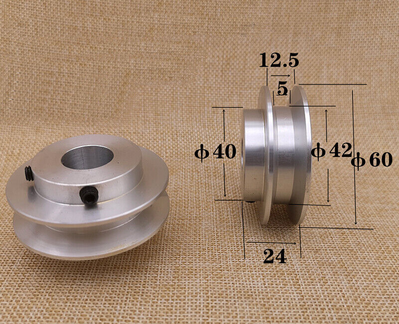 GAVAN 外径 60mm 穴径 16mm V溝 ベルトプーリー_画像2