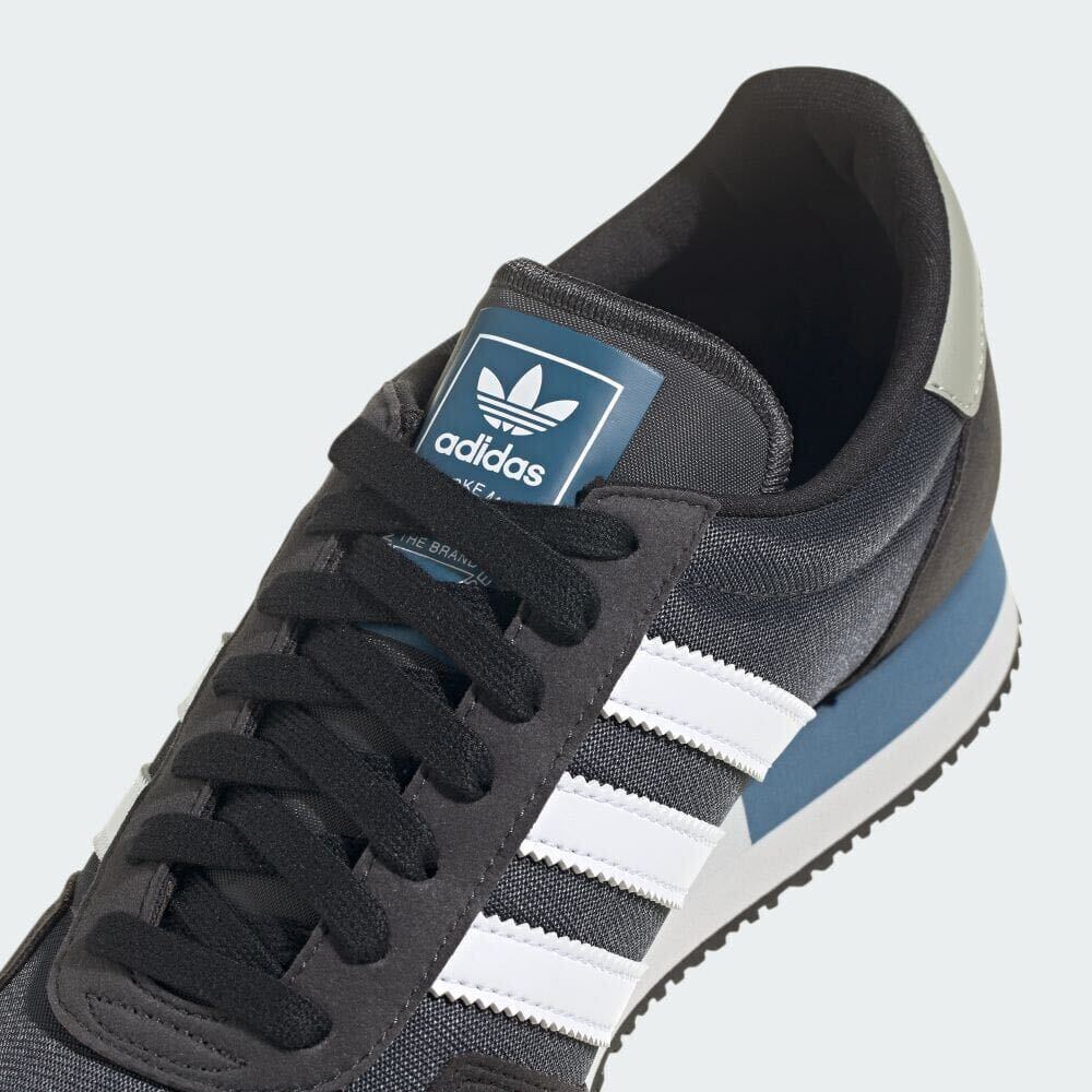 1円〜 27cm USA 84 アディダスオリジナルス adidas originals 定番 スニーカー モダン スポーティ ランニング スニーカー ブラック 黒の画像10