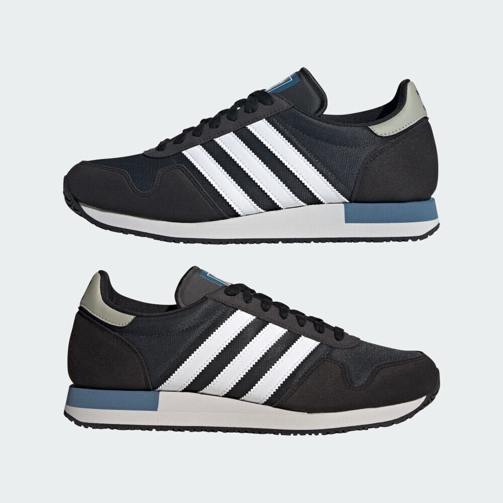 1円〜 27cm USA 84 アディダスオリジナルス adidas originals 定番 スニーカー モダン スポーティ ランニング スニーカー ブラック 黒_画像9