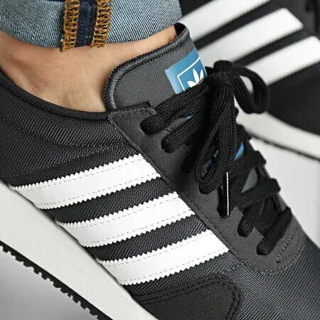 1円〜 27cm USA 84 アディダスオリジナルス adidas originals 定番 スニーカー モダン スポーティ ランニング スニーカー ブラック 黒の画像2