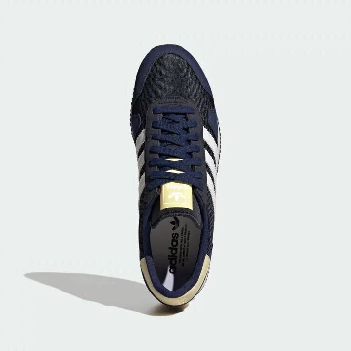 1円〜 27cm USA 84 アディダスオリジナルス adidas originals 定番 スニーカー モダン スポーティ ランニング スニーカー ネイビー 紺 箱無_画像6