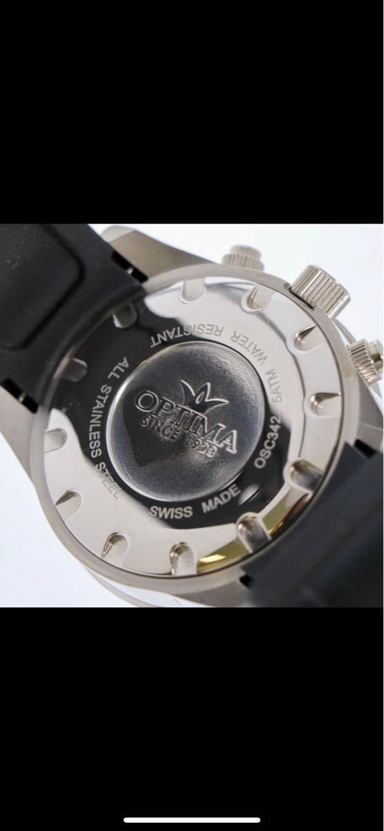 ★★★  Optima Swiss Chronograph OSC342-SX-1 クオーツ★★★