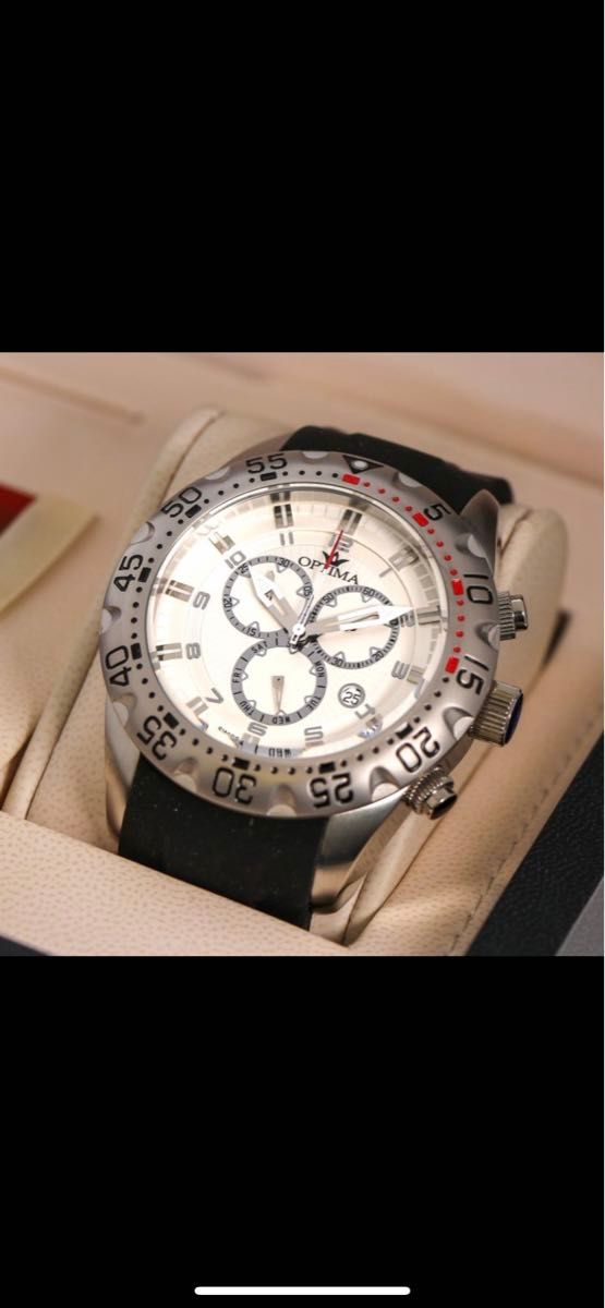 ★★★  Optima Swiss Chronograph OSC342-SX-1 クオーツ★★★