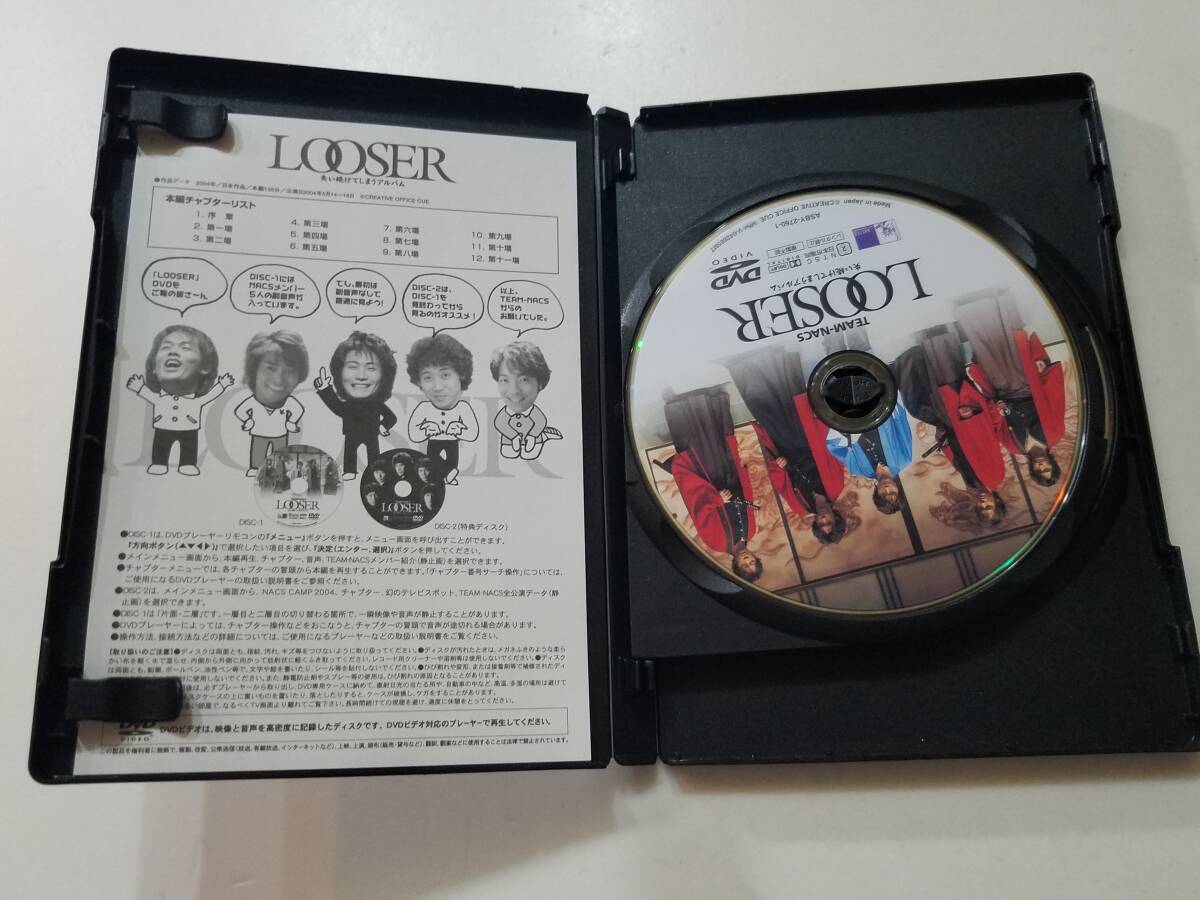 [ used DVD LOOSER.. continue .... album TEAM NACS( forest cape ../ cheap rice field ./ door next -ply ./ large Izumi ./ sound tail . genuine ) ]