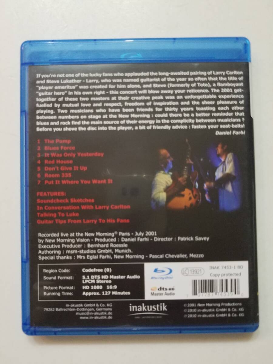 [( импортированный автомобиль ) зарубежная запись б/у BD Blu-ray диск Paris Concert/Larry Carlton Steve Lukather Band ( Rally Karl тонн / Steve LUKA sa-)]