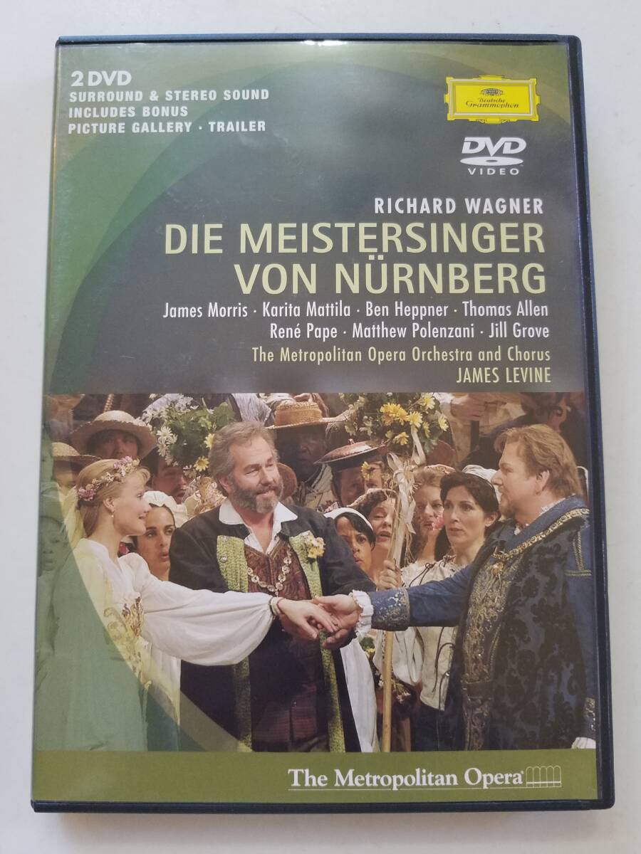 【(インポート)輸入盤中古DVD オペラ Die Meistersinger Von Nurnberg (楽劇:ニュルンベルクのマイスタージンガー)】_画像1