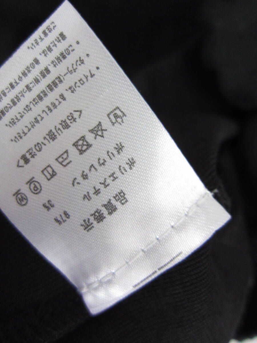 ★Z214 新品 【サイズ・3L】～4L・5L着用可!! ブラック フリル トッパーカーディガン ボレロ 大きいサイズ クリックポスト＃091312の画像3