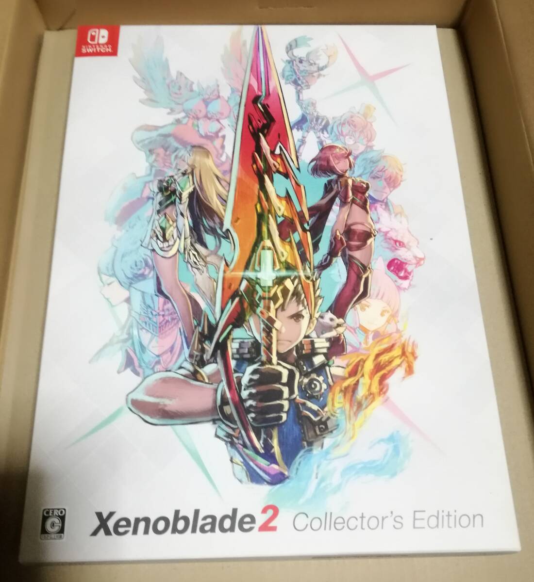 中古 Xenoblade2 Collector's Edition Amazon限定ポストカード付の画像1