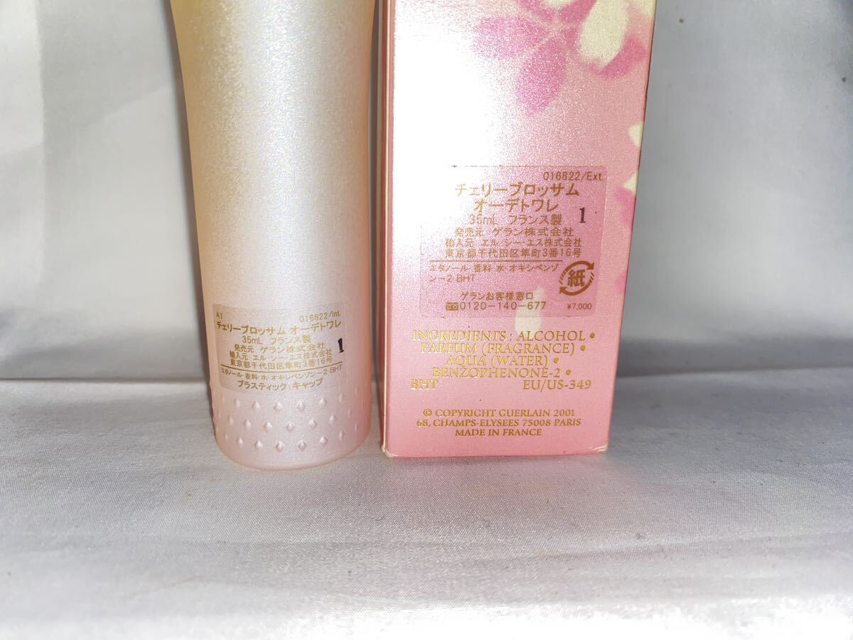 残量多　ゲラン　ＧＵＥＲＬＡＩＮ　チェリーブロッサム　オードトワレ　ナチュラルスプレー　３５ｍｌ_画像4