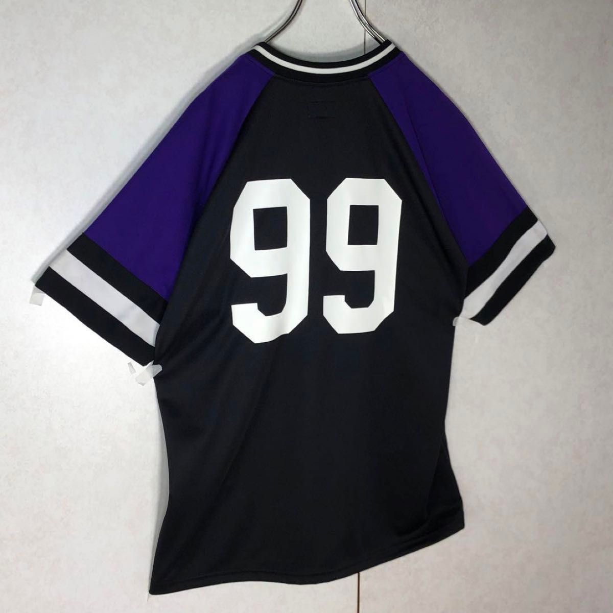【人気デザイン】シュプリーム ベースボールシャツ ナンバーロゴ ビックロゴ