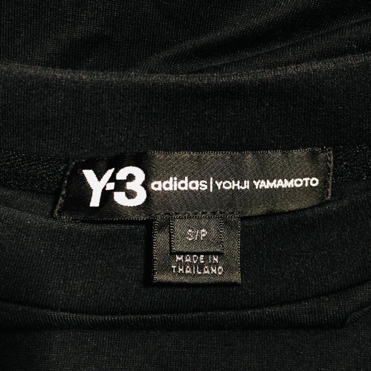 【定番カラー】Y-3 ワイスリー ワンポイントロゴ 即完売モデル 定番カラー 黒