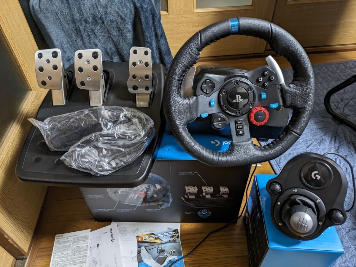 Logicool Driving Force ロジクール ドライビングフォース ハンコン G29 Racing ハンドルコントローラー Logitech レーシングホイールの画像1