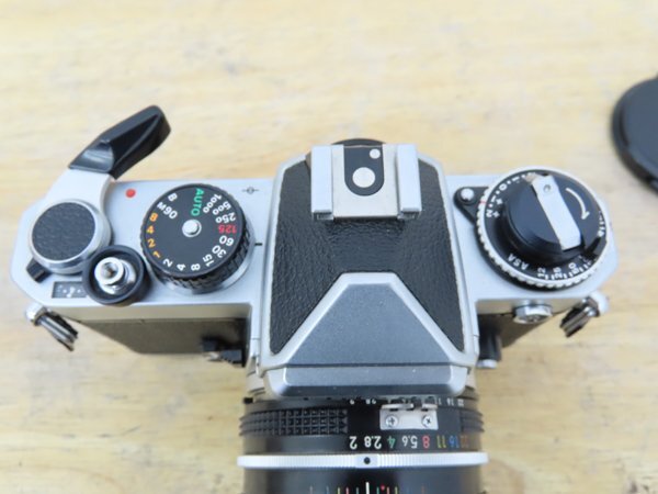 NiKon・ニコン・カメラ・FE・レンズNIKKOR35mm・1：2・中古品・150042_画像4