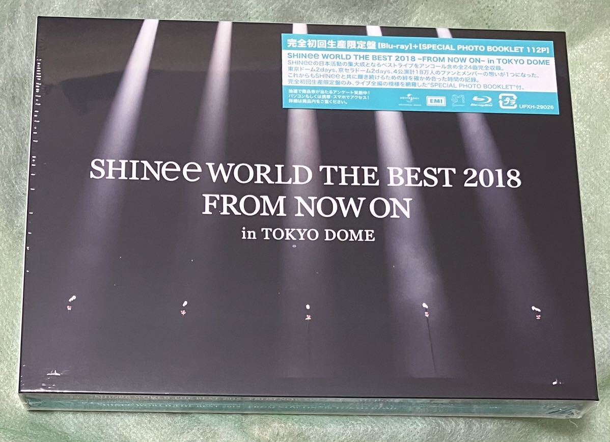 新品未開封 SHINee THE BEST 2018 FROM NOW ON in 東京ドーム BluRay 完全初回限定盤 スペシャルブックレット 112p 定価以下即決_画像1