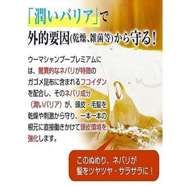 ◆送料無料(補償/追跡/匿名) 新品/未開封 ウーマシャンプー プレミアム 詰め替えECOパック 700ml 育毛シャンプー ノンシリコン 育毛 抜け毛_画像3