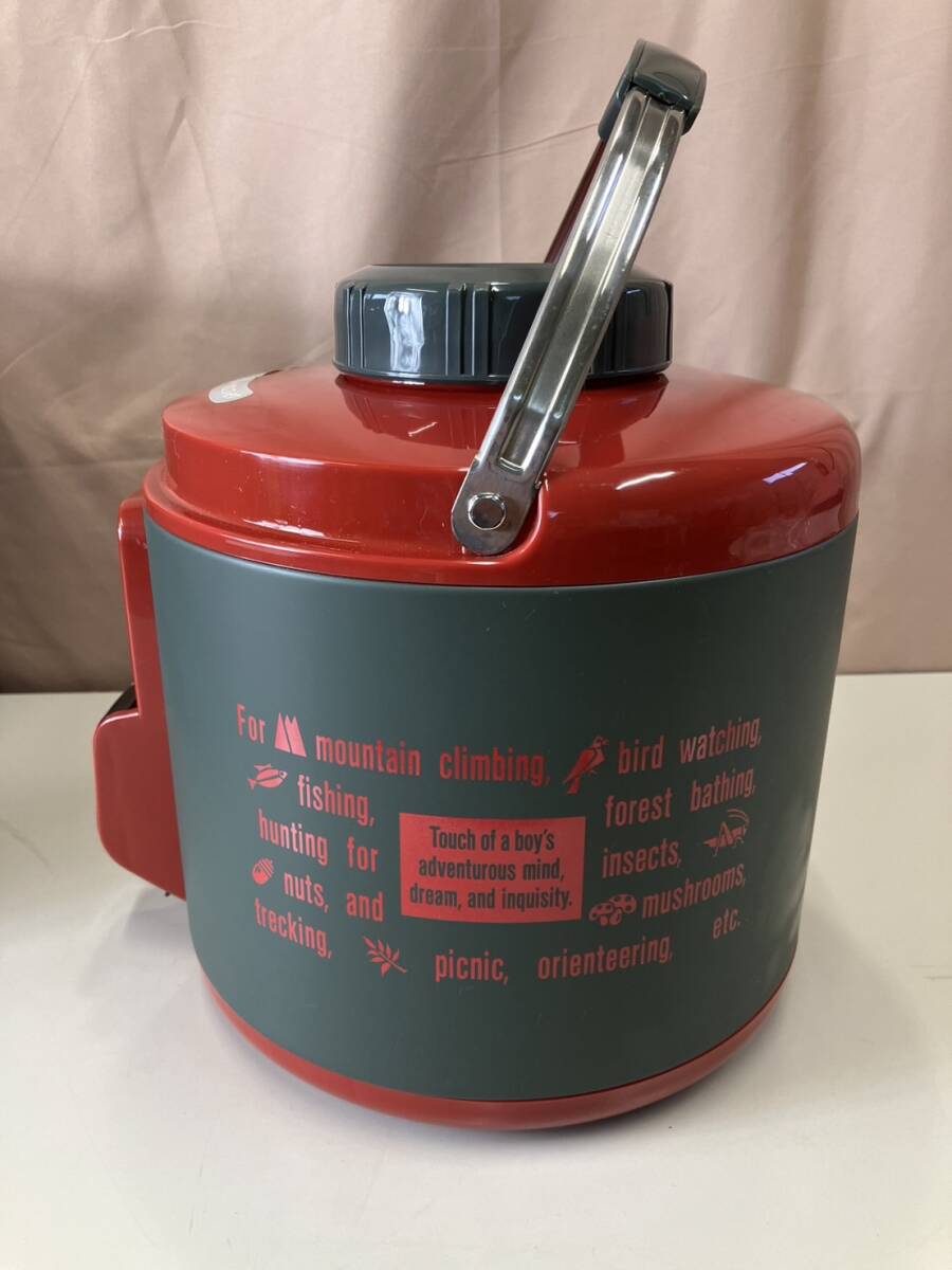  Kansai outdoor series MX-600K 6.3 liter red (RE) Jug mobile type heat insulation container camp 