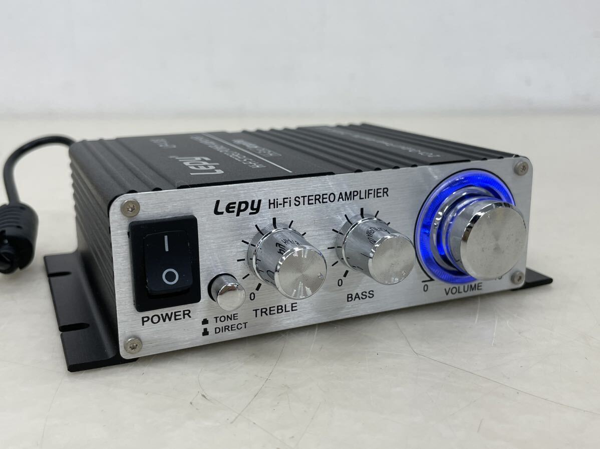 【未使用】LEPY デジタルアンプ LP-V3S 小型 オーディオ パワーアンプ Lepai Lepy Hi-Fi STEREO POWER AMPLIFIERの画像5