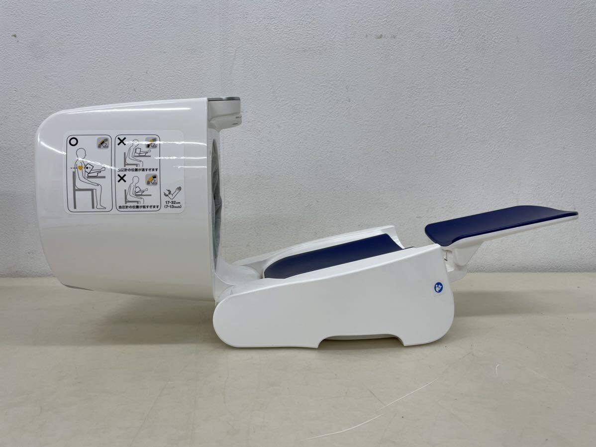 [ almost unused ]OMRON Omron on arm type hemadynamometer HCR-1702 spot arm automatic electron hemadynamometer manual / origin box attaching 