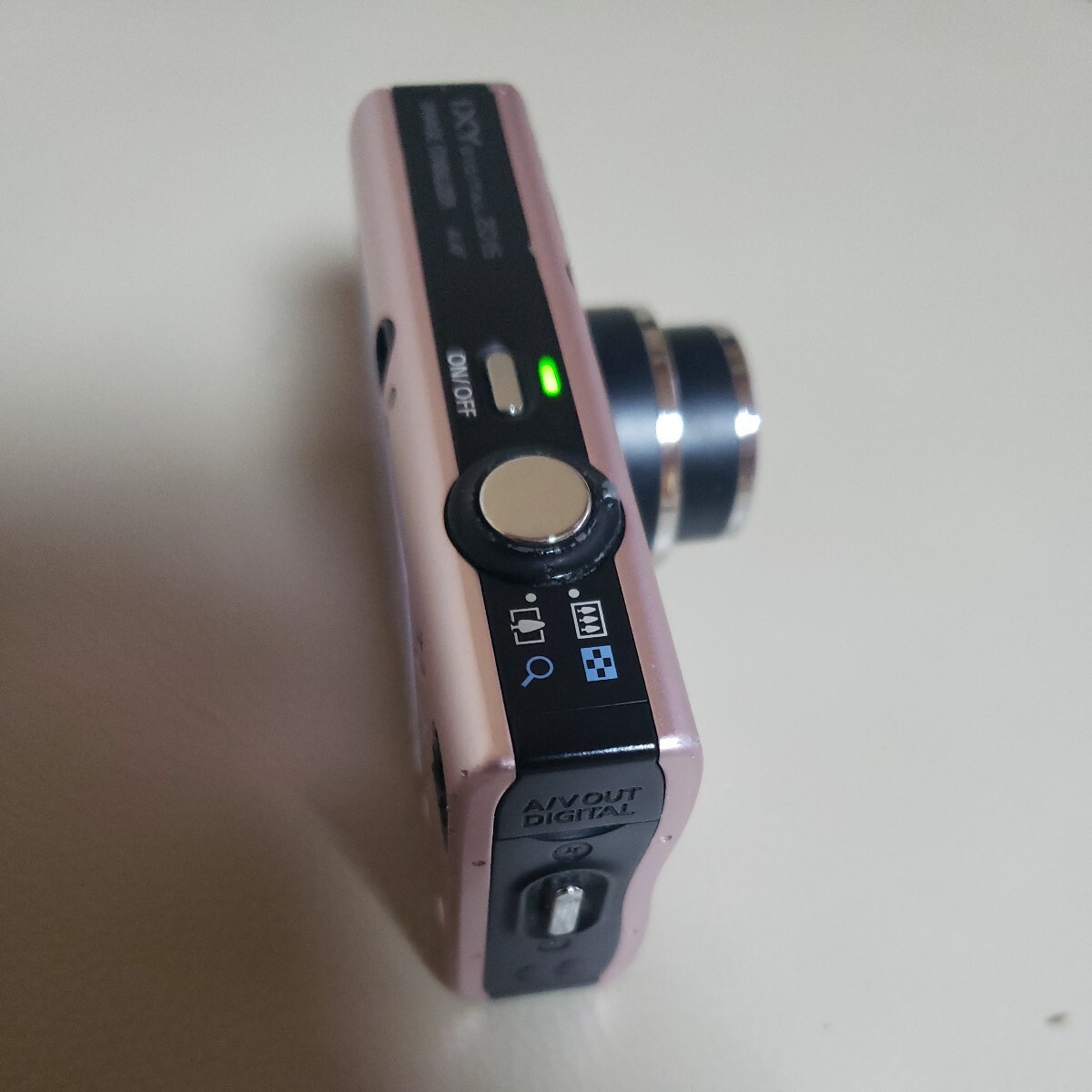 ジャンク通電Canon.IXY2015pinkカラーコンパクトデジタルカメラ。の画像4