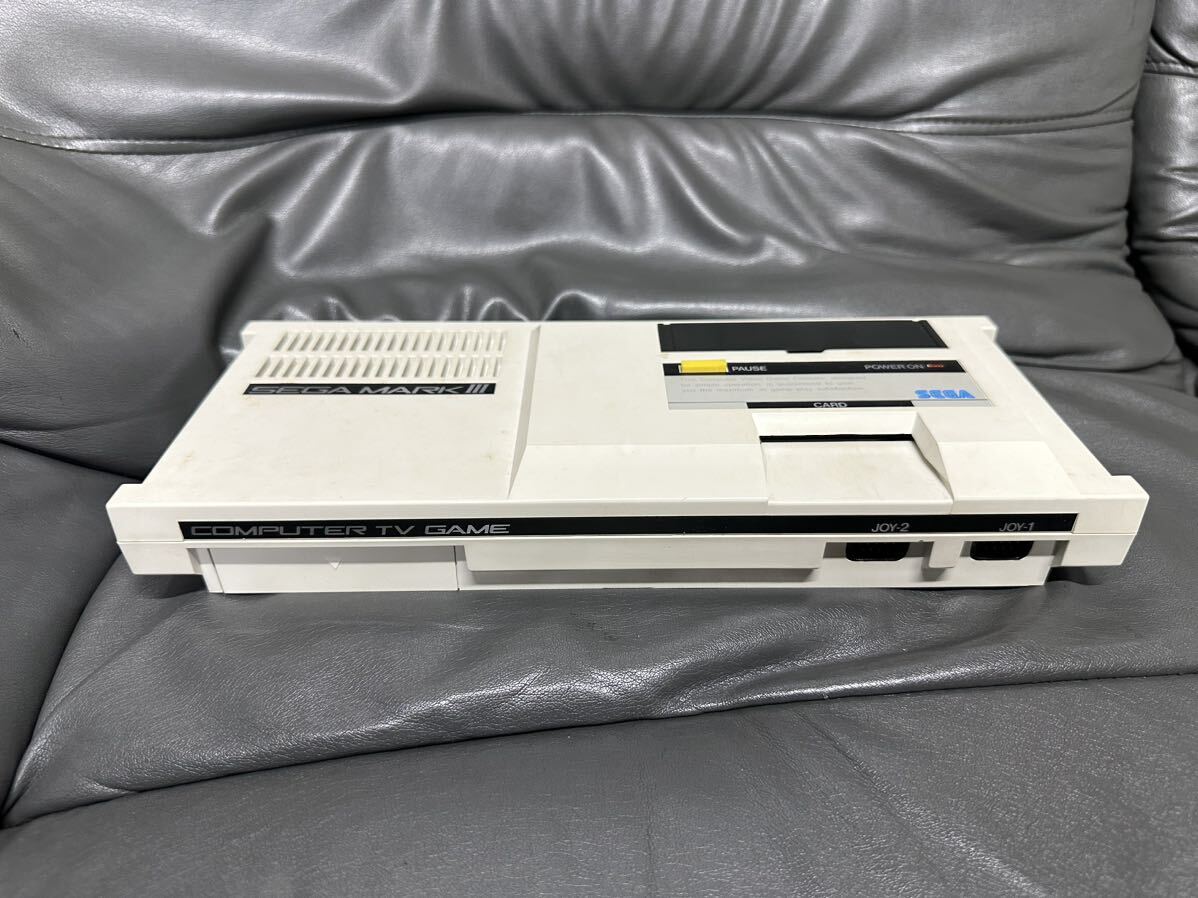 動作確認済み セガ マーク3 SEGA mark III 本体 ソフト１３本 ファンタジーゾーン 奇面組 アレックスキッド 忍者プリンセス 　_画像7