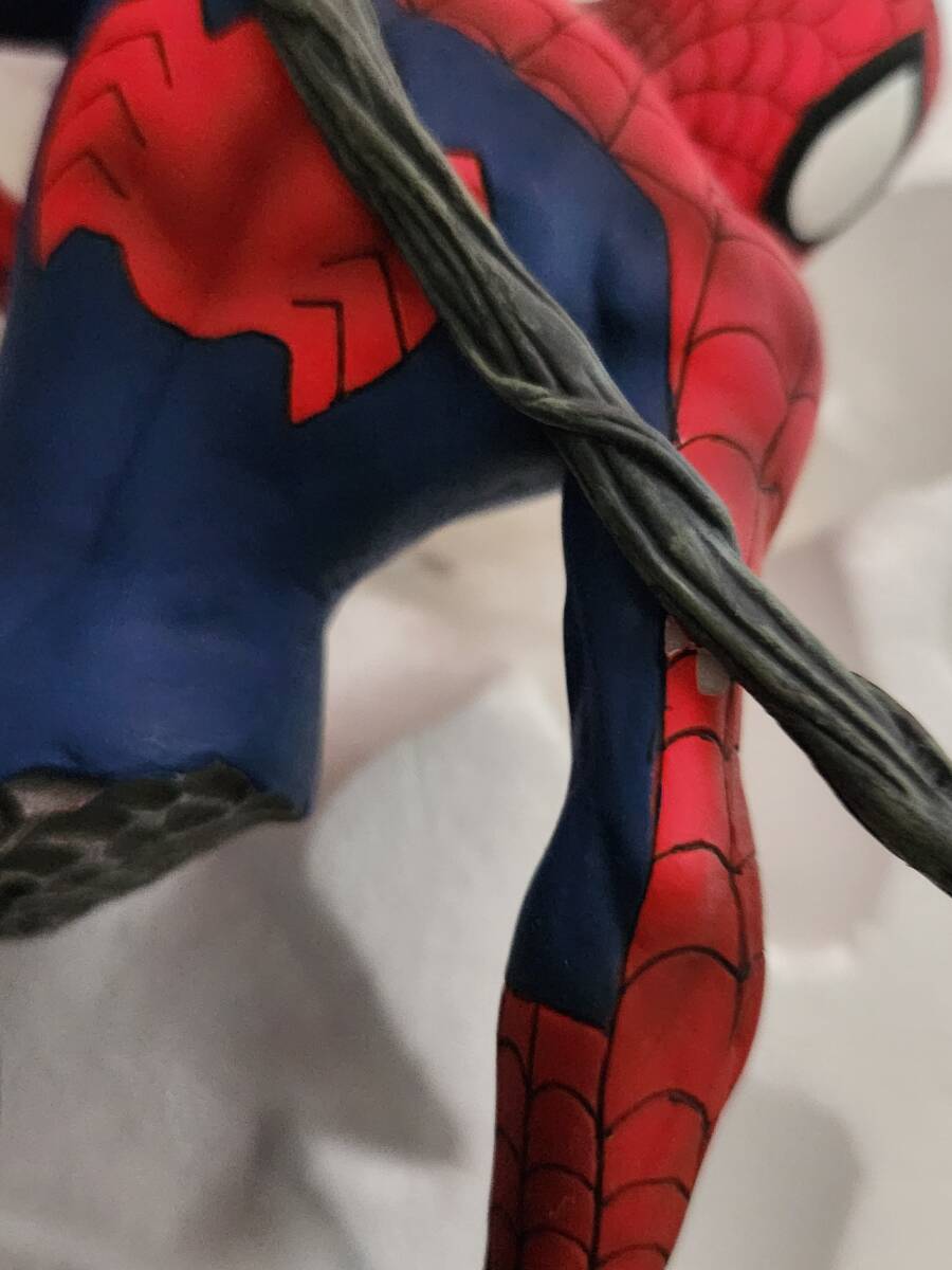 【開封済 難有】スパイダーマン スタチュー マーベルコミック MARVEL SPIDERMAN アベンジャーズ_画像10