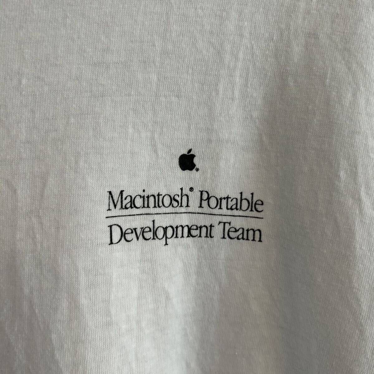 Apple VINTAGE T-shirt XL size Vintage promo enterprise Apple personal computer old clothes 90s USA made tee shirt