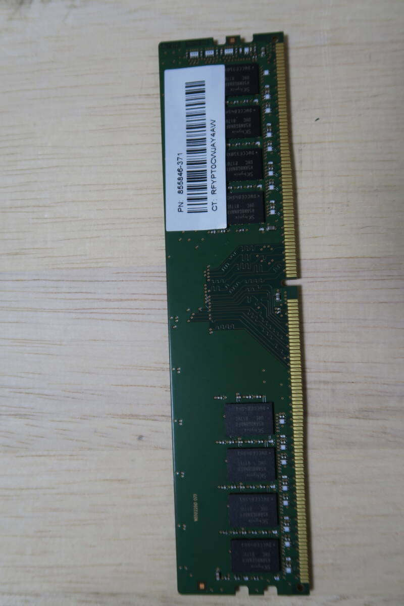 SK hynix HMA81GU6AFR8N-UH メモリ 8GB 1Rx8 PC4-2400T-UA2-11 デスクトップPC用メモリ　_画像1