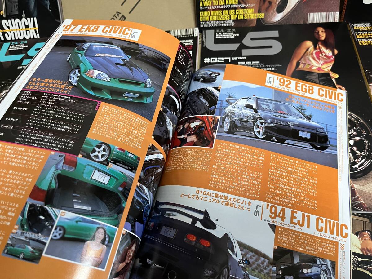 【新品未開封・送料無料】 LS エルエス LAラグジュアリー VOL21からVOL30 マガジン10冊 自動車一般