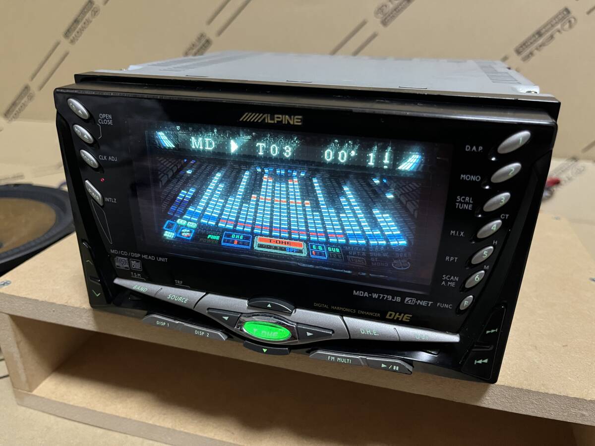 ALPINE MDA-W779JB MD&CD 2DIN One Body サラウンド|Yahoo ALPINE MDA-W779JB MD&CD 2DIN One Body サラウンド|Yahoo