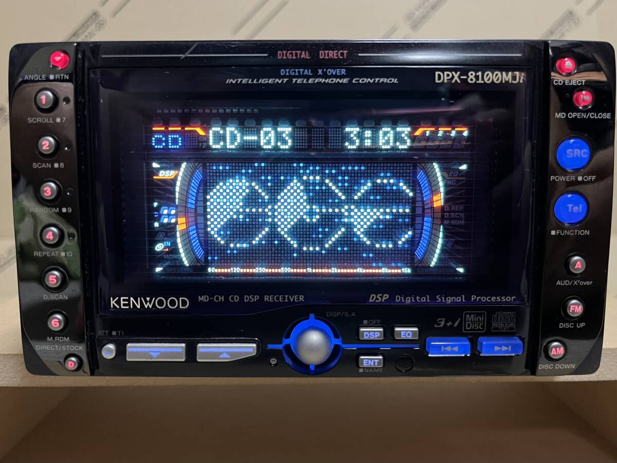 ★KENWOOD Bluetooth仕様 Spotifyなど再生可 DPX-8100MJi★DSPサラウンドチャーチ残響音_画像1