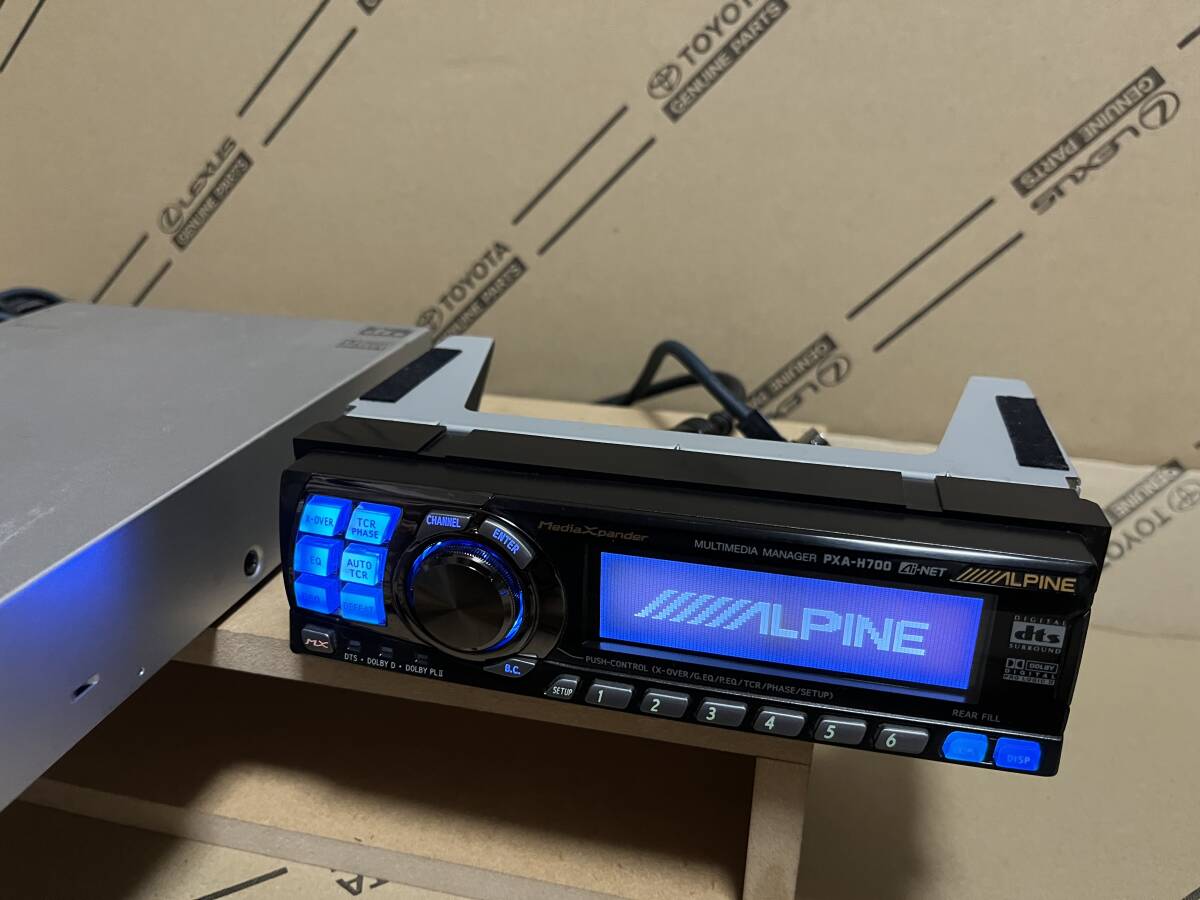 ALPINE PXA-H700 マルチメディアマネージャー プロセッサー ALPINE PXA-H700 マルチメディアマネージャー プロセッサー