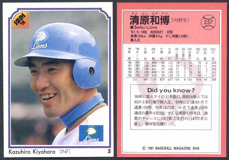 即決! 1991 BBM ''ショートセット' 398枚 #379 野茂英雄選手のカードが欠けています!の画像7