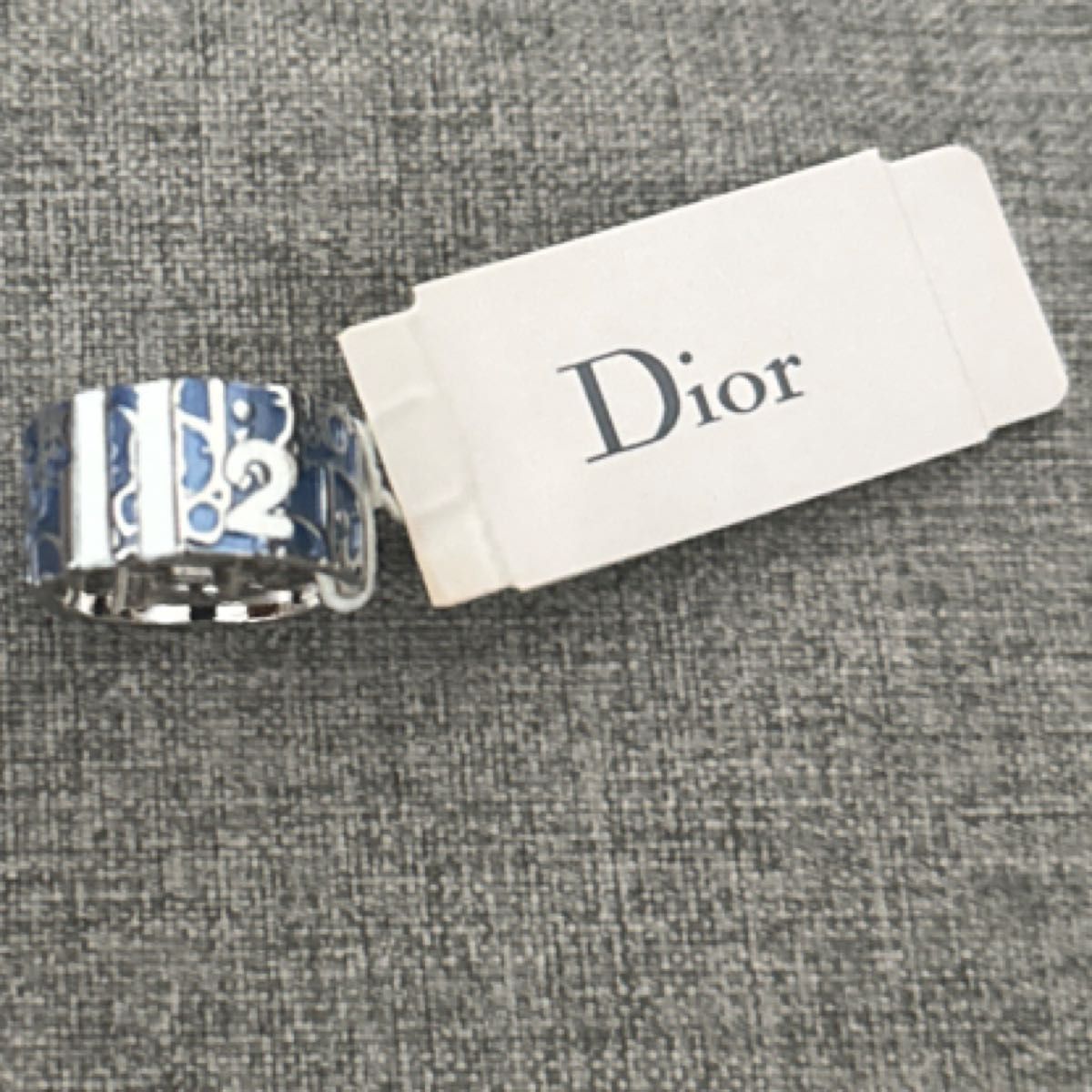 ★未使用★希少★タグ付★クリスチャンディオール Dior ★ クリスチャン・ディオール トロッターリング