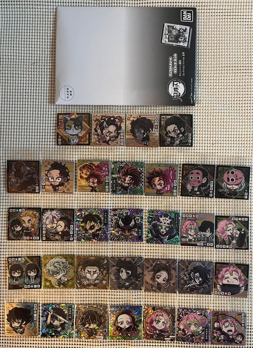 鬼滅の刃 ディフォルメシールウエハース11 全32種類フルコンプ 鬼滅の刃 ディフォルメシールウエハース11 全32種類フルコンプ