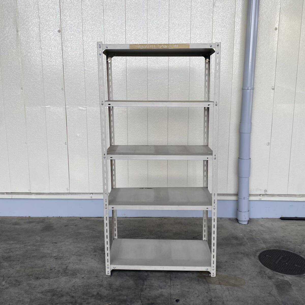 [ pickup limitation ] used business use light weight rack storage shelves chi-ru shelves storage steel rack 88x45xH180cm TBDY0075