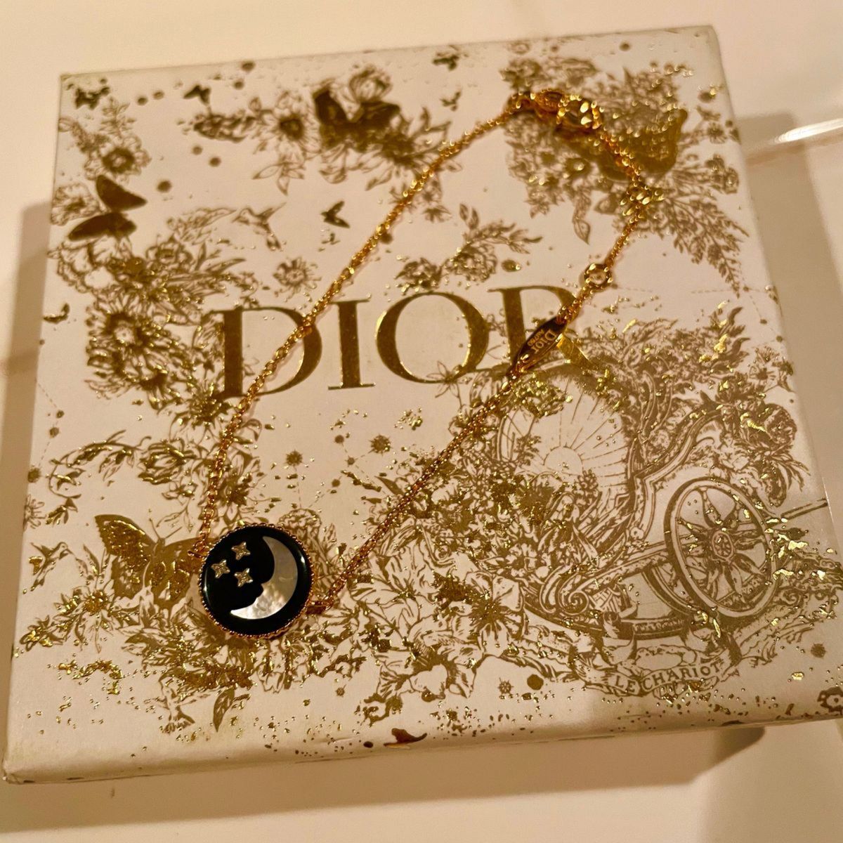 希少＊極美品＊Dior ROSE CELESTE ディオール ローズセレスト ブレスレット K18YG ローズデヴァンシリーズ