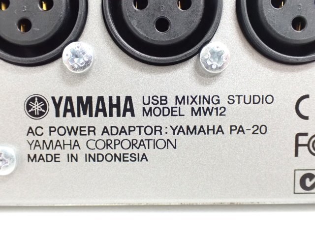 YAMAHA MW12 アナログミキサー/USBオーディオインターフェース 元箱有 ヤマハ ◆ 6DCBB-3_画像5