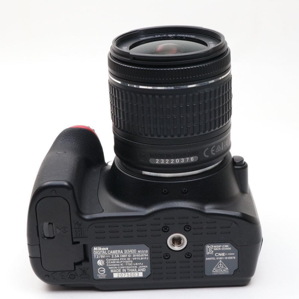 Nikon デジタル一眼レフカメラ D3400 AF-P 18-55 VR レンズキット ブラック D3400LKBK_画像5