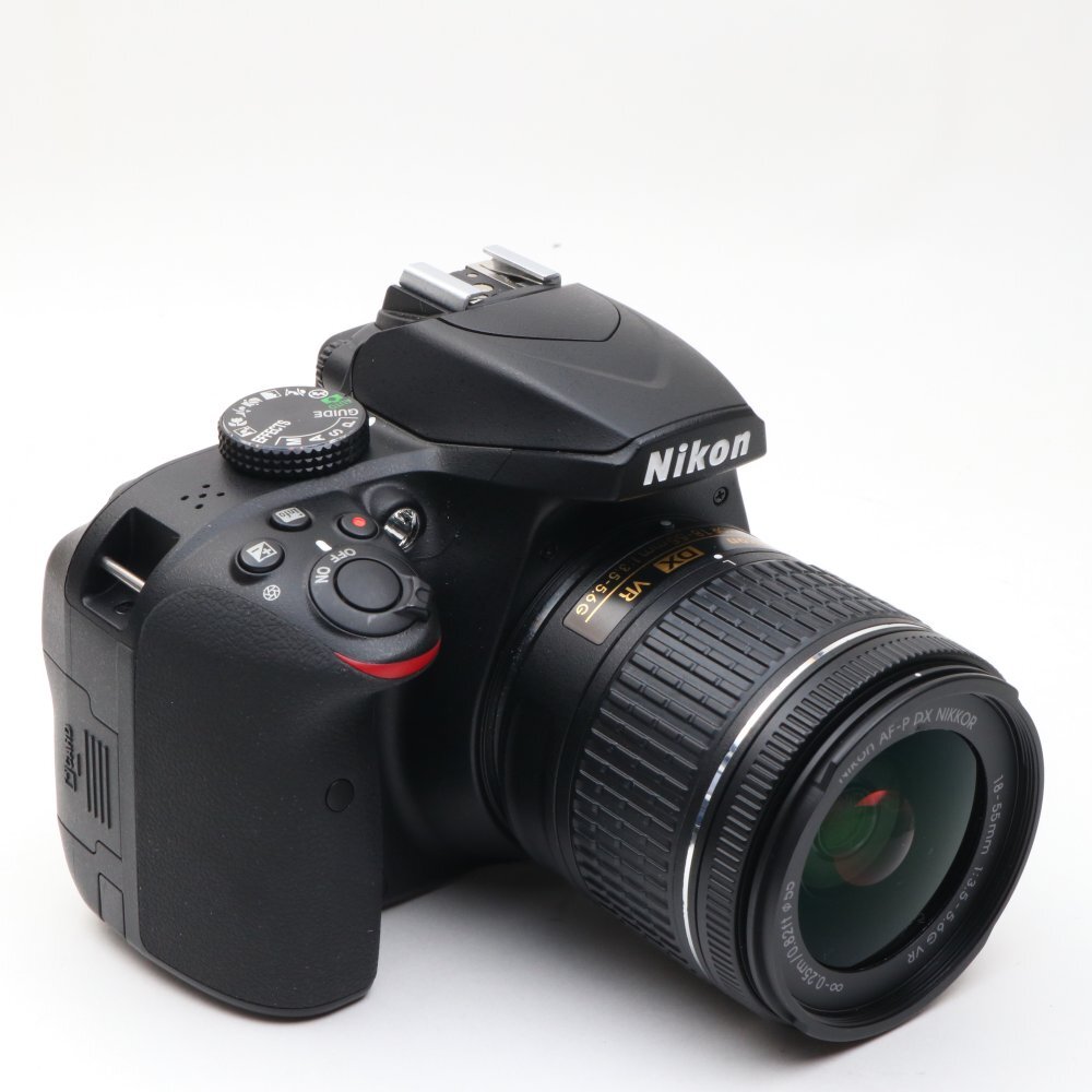 Nikon デジタル一眼レフカメラ D3400 AF-P 18-55 VR レンズキット ブラック D3400LKBK_画像2
