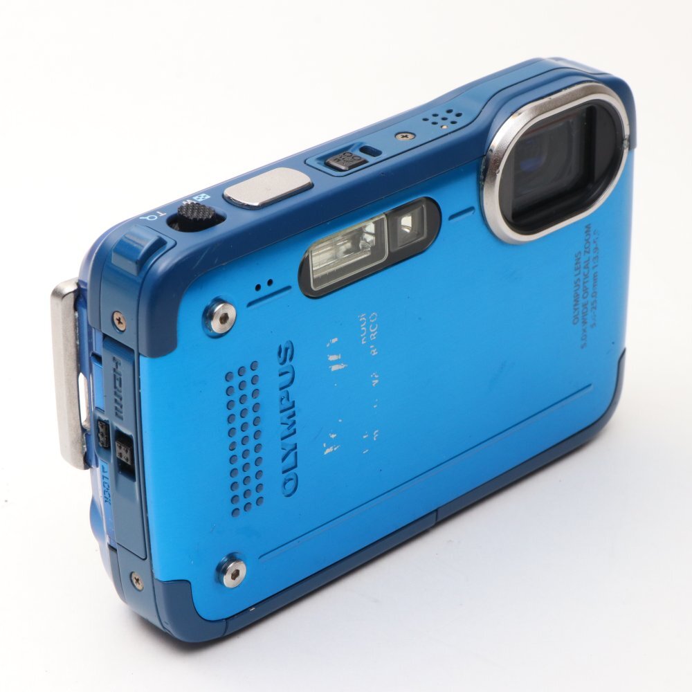 OLYMPUS デジタルカメラ STYLUS TG-630 1200万画素 裏面照射型CMOS 防水性能5m ブルー TG-630 BLU_画像2