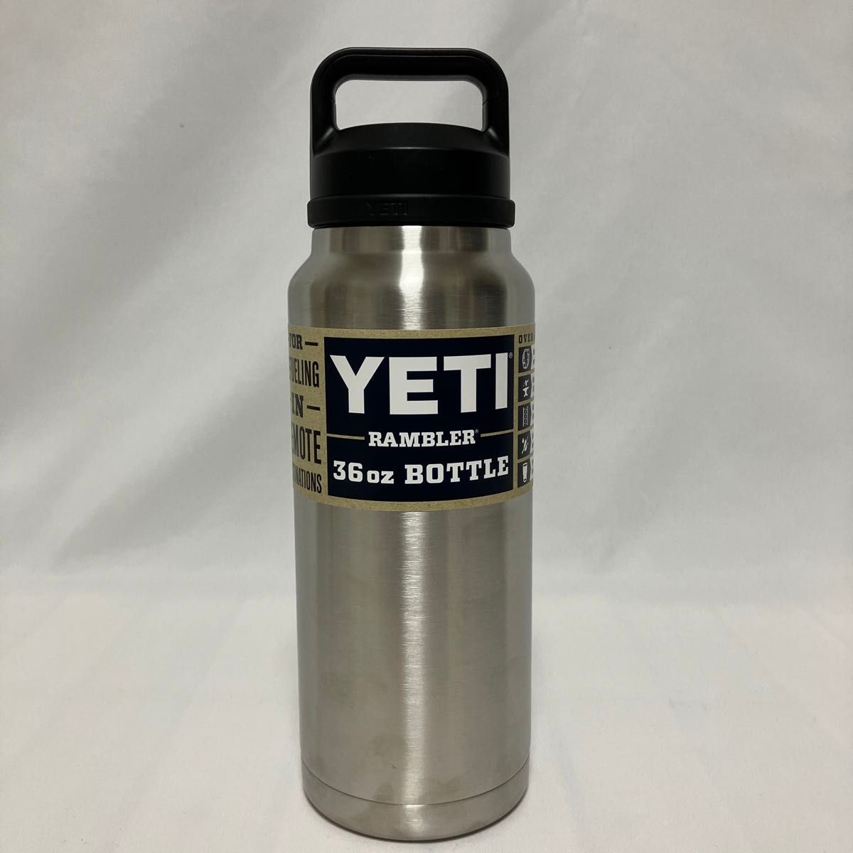 YETI イエティ ランブラー 36oz ステンレスボトル シルバー 水筒 YETI イエティ ランブラー 36oz ステンレスボトル シルバー 水筒
