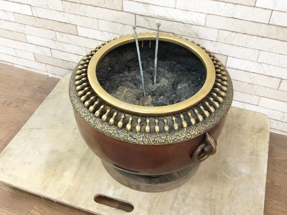 中古】M▽ひょうたん 瓢箪 金彩 桜花文様 (30094)