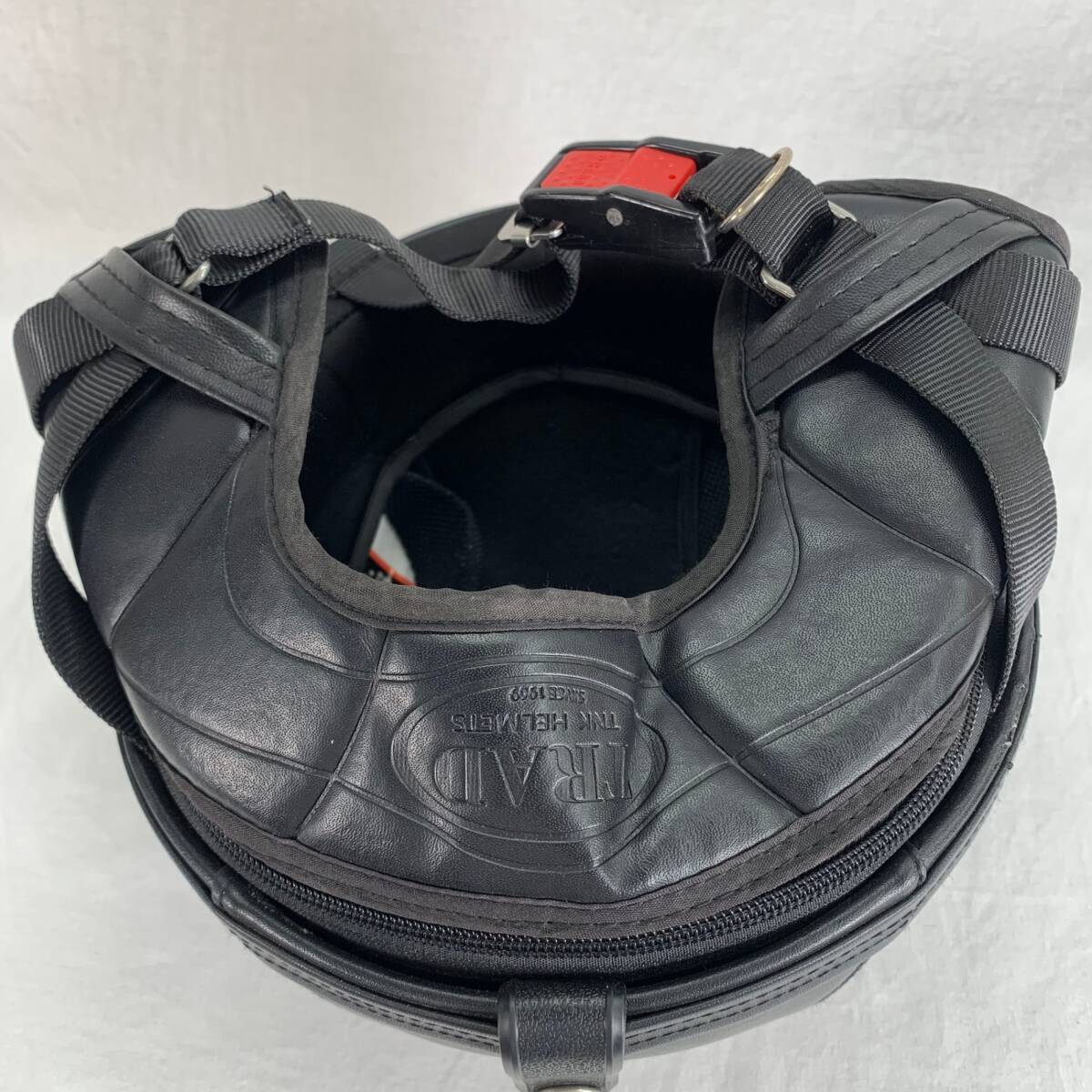 『中古品』 TNK工業 レザーヘルメット RD-98 LEATHER フリーサイズ_画像5