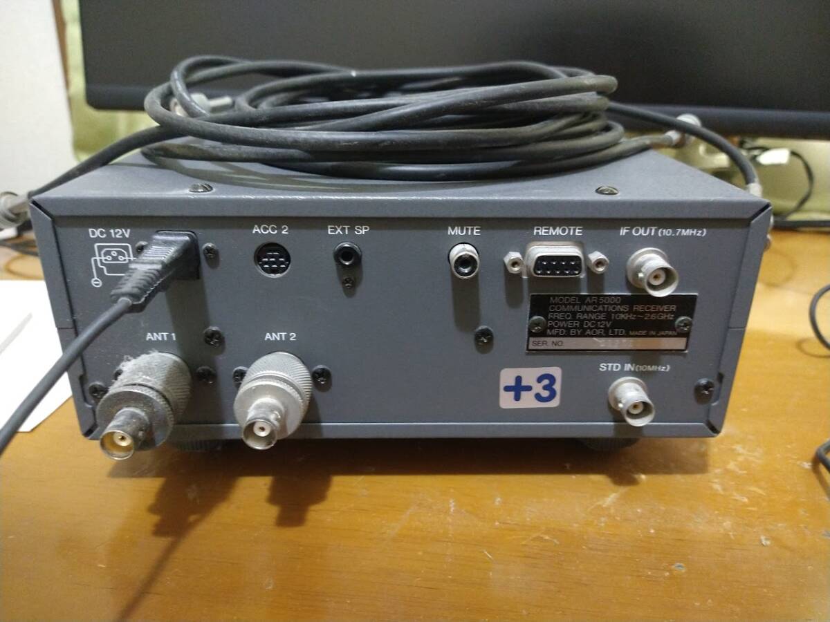 [ junk treatment ] AOR AR5000+3 wide obi region receiver 