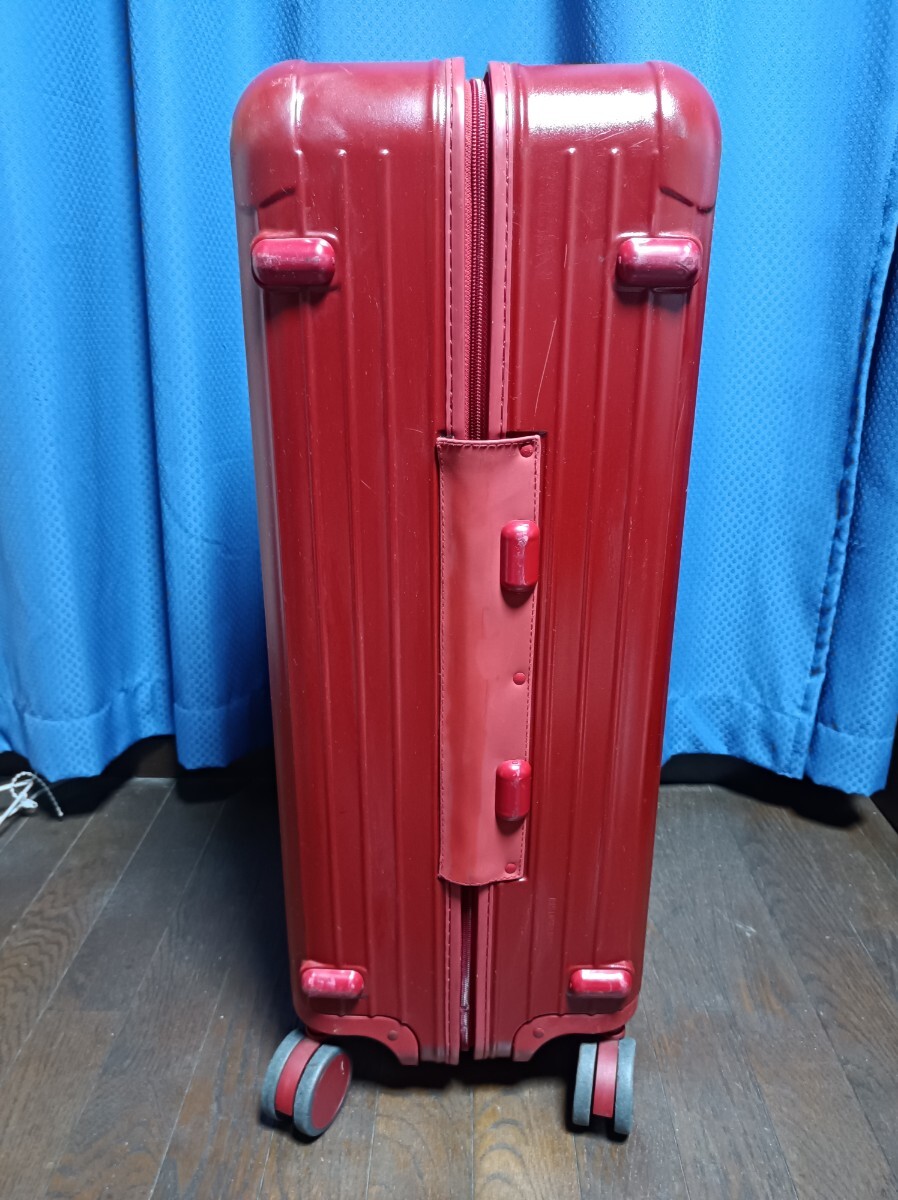 リモワ RIMOWA サルサ Check-In L 4輪 82L レッド 旅行 スーツケース トランクケース トラベル 赤 SALSA キャリーケース_画像4