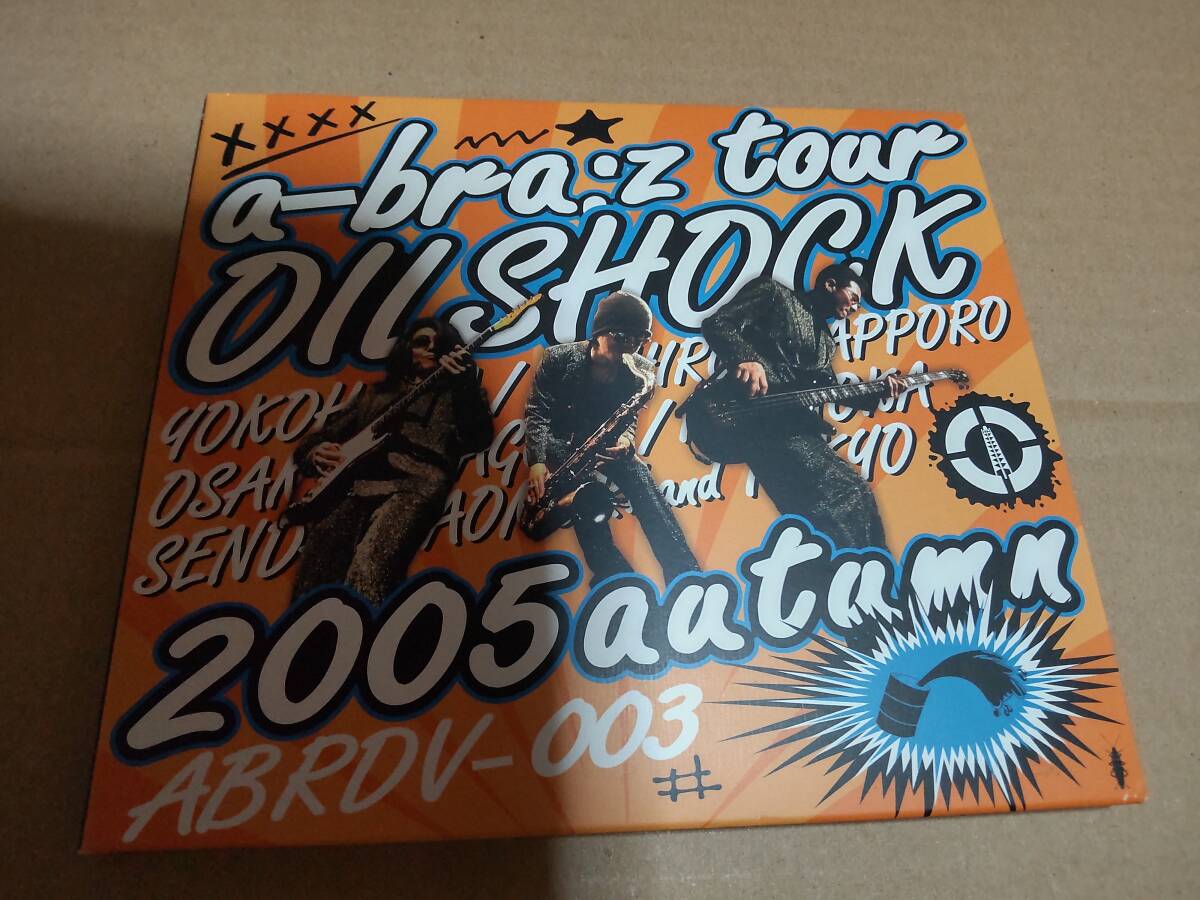 a-bra:z DVD 2005 Live Tour OIL SHOCK /ABRDV003/アブラーズ/武内享/大土井裕二/藤井尚之/チェッカーズ_画像1