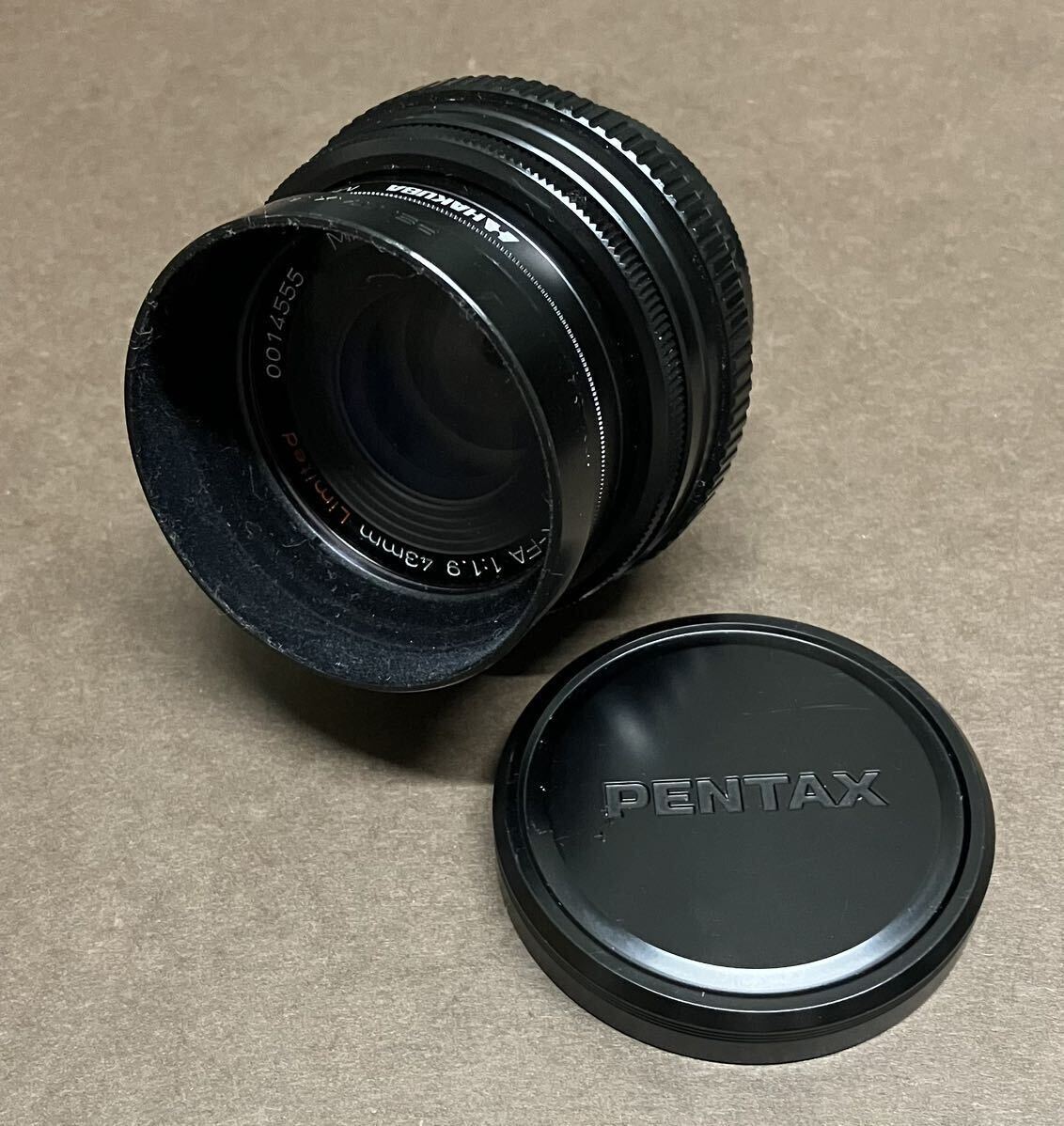 PENTAX/ Pentax * lens /FA 1:1.9 43mm Limited* Junk *040331