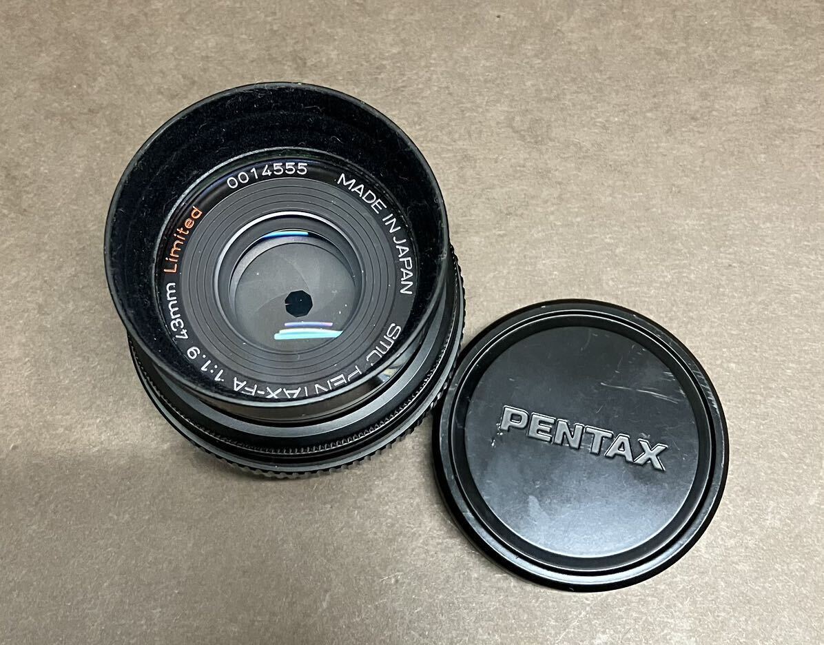 PENTAX/ Pentax * lens /FA 1:1.9 43mm Limited* Junk *040331