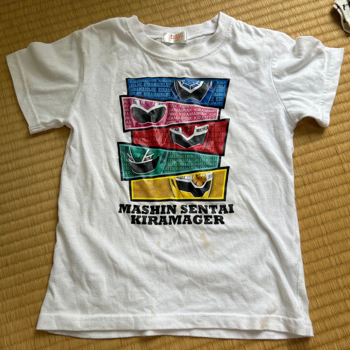 半袖Tシャツ　キラメイジャー　130 古着　Tシャツ　当時物