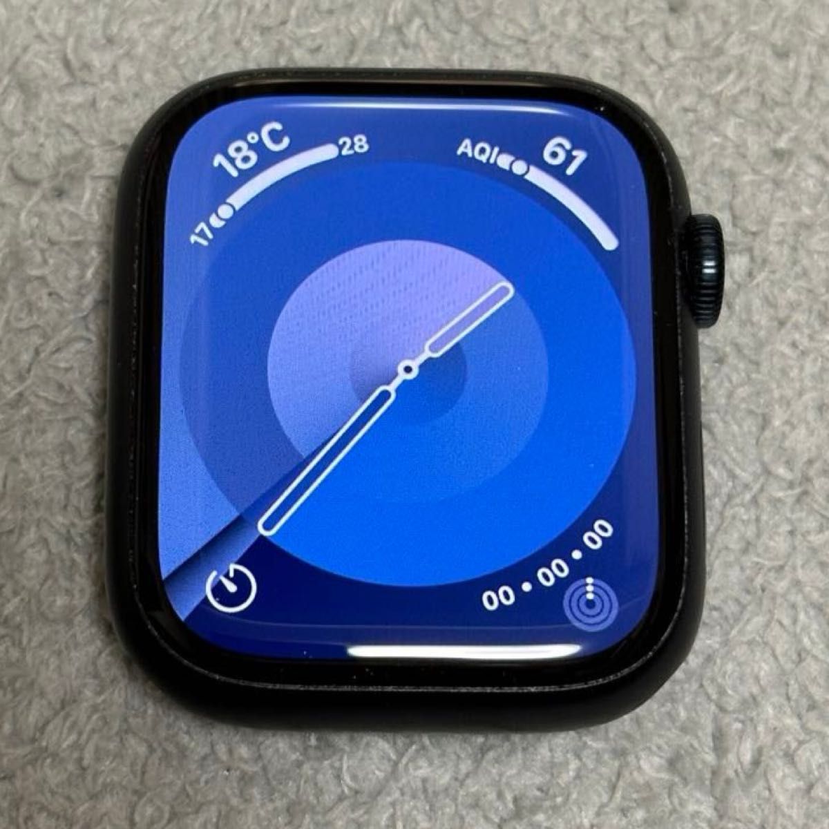 美品】Apple Watch Series 7 45mm アルミニウム ミッドナイト 美品】Apple Watch Series 7 45mm アルミニウム ミッドナイト